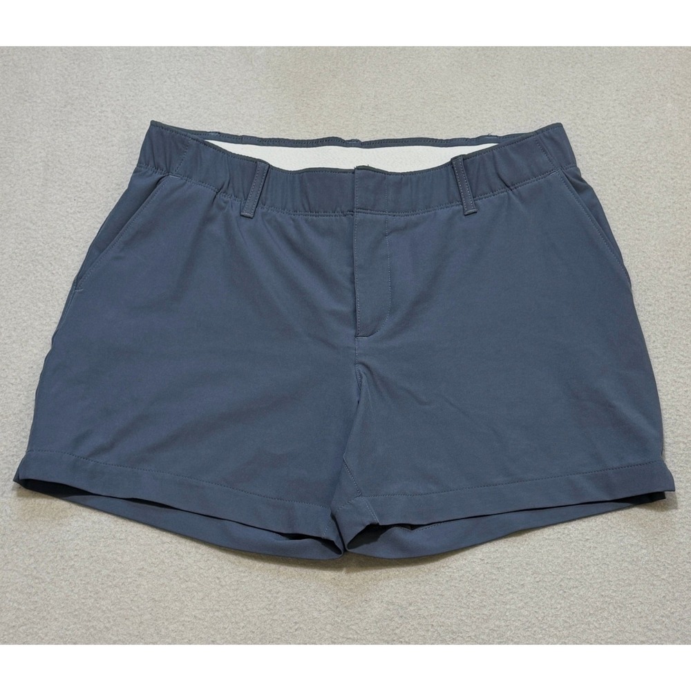 UNDER ARMOUR UA Links Shorty Golf Shorts Womens 6 HeatGear Navy Blue 4.5" Inseam